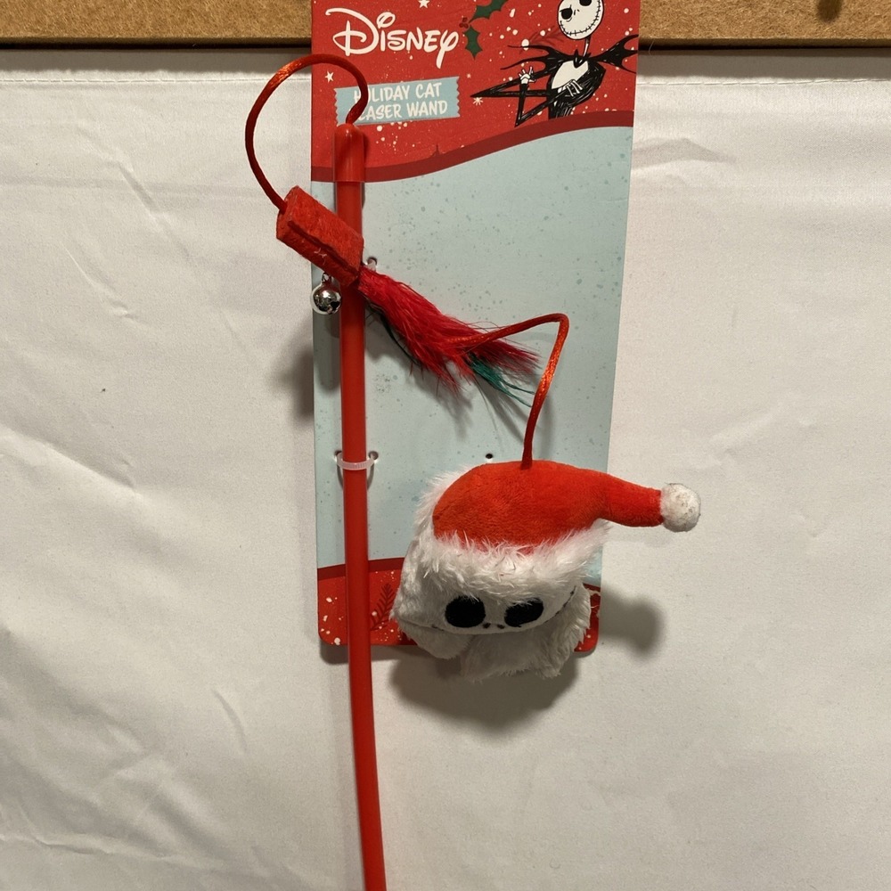 Disney The Nightmare Before Christmas Holiday Cat Toy Jack Skellington New‎